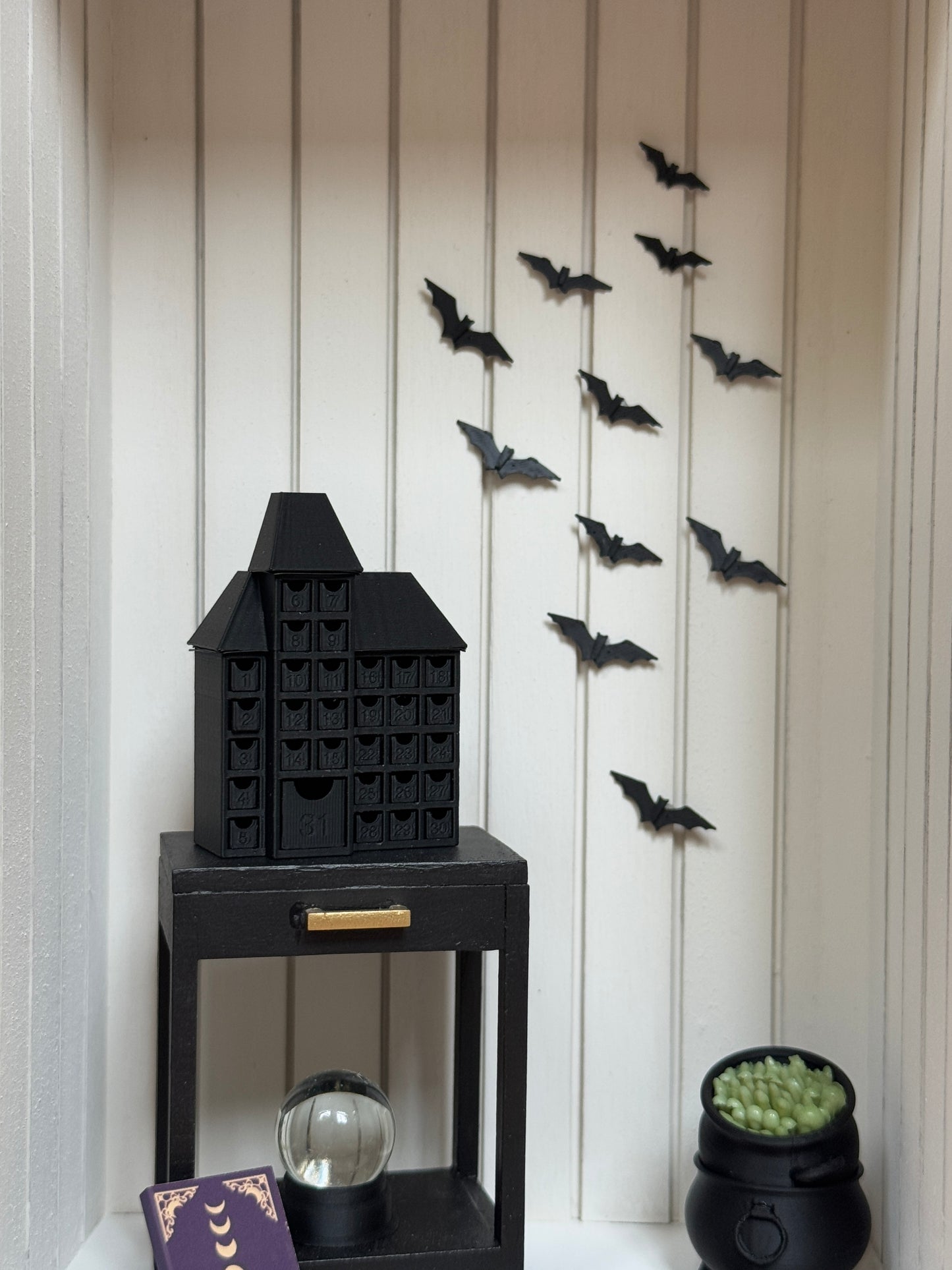 Bats mini wall decor