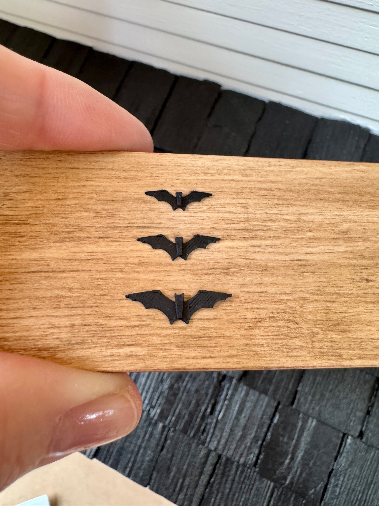 Bats mini wall decor